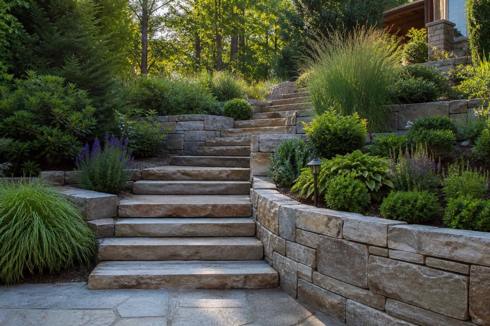 Stone Steps & Stairways in Langley, BC